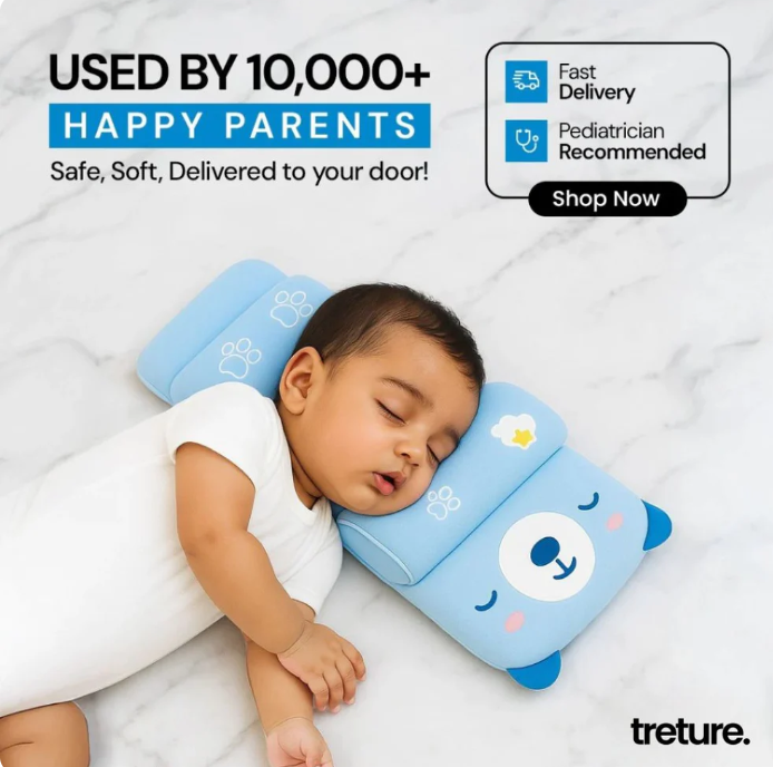 Baby Shaping Head Support Pillow