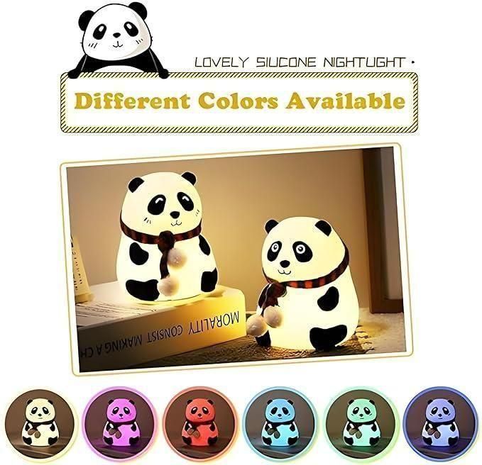 Panda Silicone Night Light