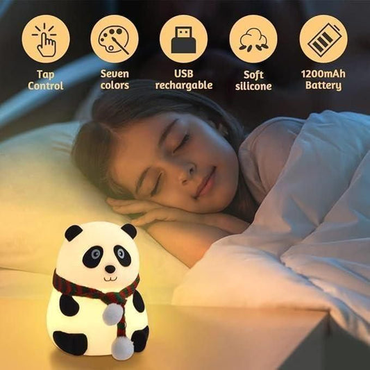 Panda Silicone Night Light